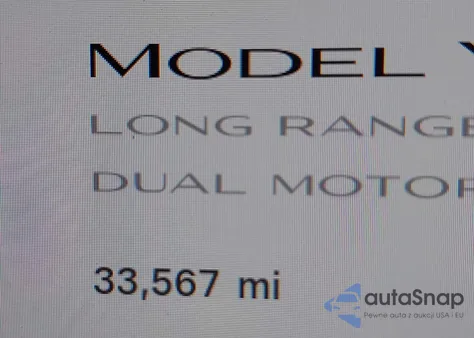 2023 Tesla Model Y Awd/Long Range Dual Motor All-Wheel Drive z USA, uszkodzony, nr VIN 7SAYGAEEXPF708537